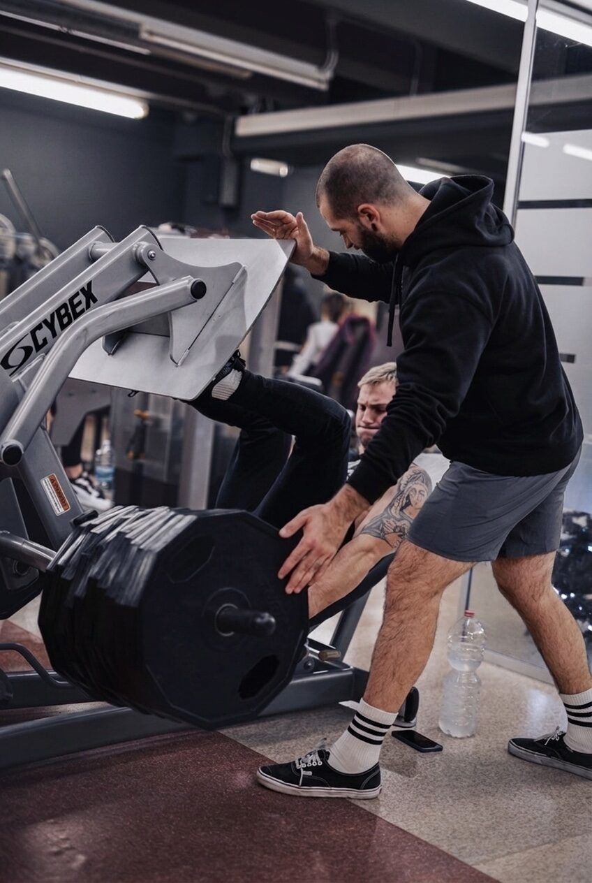 Macchine Cybex isotoniche in sala pesi dark premium